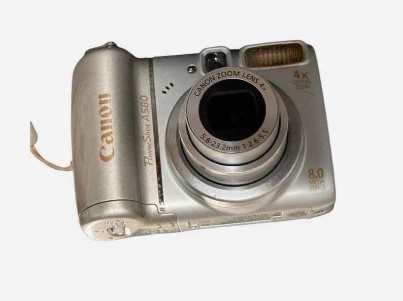 Canon PowerShot A580 Digitalkamera 8 MP 4x Zoom Retro Kamera Rarität Power Shot - Bild 1 von 3