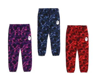 A BATHING APE Men's COLOR CAMO SWEAT PANTS 1L80152005 r - Image 1 of 4