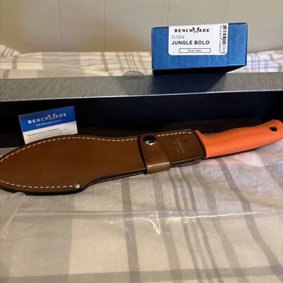 Benchmade 153BK Jungle Machete Bolo Point 1095 Steel  Blade Discontinued - Image 1 of 4