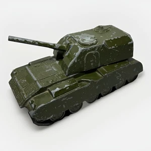 Giocattolo vintage Tootsie obice semovente cannone atomico carro armato metallo antico - Foto 1 di 11