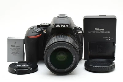 [Mint] Nikon D5600 DSLR Camera Shutter Count: 14656 w/ AF-P DX 18-55mm Lens - Image 1 of 4