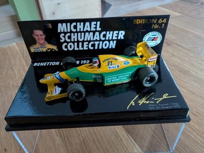 Benetton Ford  B 192    "  Michael Schumacher Collection  "   1:64   Minichamps - Bild 1 von 4