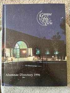 GAMMA PHI BETA ALUMNAE DIRECTORY 1996 - Bild 1 von 4