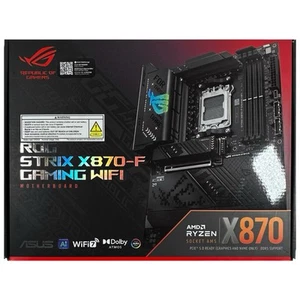 ASUS ROG STRIX X870-F GAMING WIFI SOCKET AM5 AMD X870 ATX DDR5 Wi-Fi 7 (NEW) 2 - Picture 1 of 7