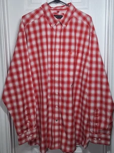 Ariat Pro Series Shirt Mens 2XL Norridge Red Plaid Western Cowboy Rodeo Button - Picture 1 of 14