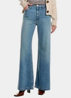 Hudson ~Mujer Talla 27~ Jeans Azul Denim Pierna Ancha~"JOLENE"~32" Entrepierna ¡NUEVO! Foto 1 de 4