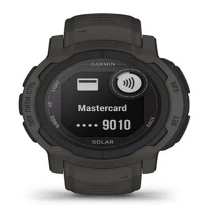 Garmin Instinct 2 SOLAR, Rugged GPS Smartwatch, Built-in Sports Apps and Health  - Picture 1 of 9