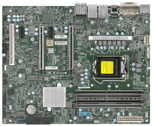 SUPERMICRO X12SAE-5 LGA1200 Intel W580 DDR4 MBD-X12SAE-5-B M.2 ATX Mainboard - Bild 1 von 1