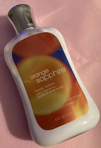 Bath Body Works Orange Sapphire 8 Oz. Bodylotion Sheabutter Jojoba versiegelt neu! - Bild 1 von 7