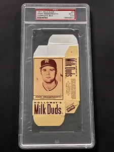 1971 Milk Duds Complete Box Andy Messersmith Angels PSA 5.5 - Picture 1 of 2