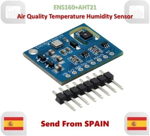 ENS160+AHT21 CO2 eCO2 TVOC Air Quality Temperature Humidity Sensor - Imagen 1 de 8