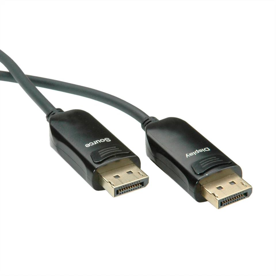 DisplayPort v1.4 Kabel (AOC), Stecker/Stecker, 30m, 7680 x 4320 @60Hz 8K,UHD-2 - Bild 1 von 4