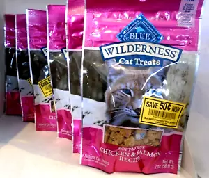 Blue Buffalo Wilderness Grain Free Soft-Moist Cat Treats, 2 Ounce 6-PACK - Picture 1 of 2