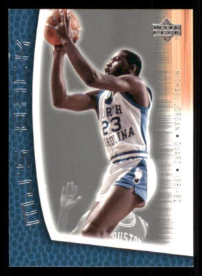 2001-02 Upper Deck MJ's Back #MJ20 Michael Jordan/Rookie Statistics - Image 1 of 2