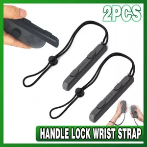 2PCS Gamepad Handle Lock Wrist Strap Lanyard For Nintendo Switch Game Joy-Con - Picture 1 of 11