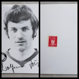 DDR Autogrammkarte Wolfram Löwe 1.FC Lok Leipzig DDR Oberliga Fußball Bild Foto - Bild 1 von 3