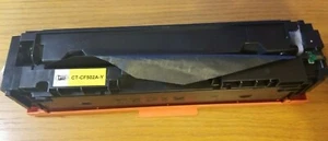 HP 202A LaserJet Tonerkassette Gelb, CF502ACT-CF502A-Y - Bild 1 von 4