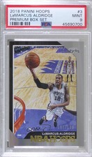 2018-19 Panini NBA Hoops Premium Box Set /199 LaMarcus Aldridge #3 PSA 9 MINT