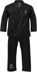 Strength Pro | BJJ Gi Kids | Brazilian Jiu Jitsu Gi Kimono 300 Black - Picture 1 of 4