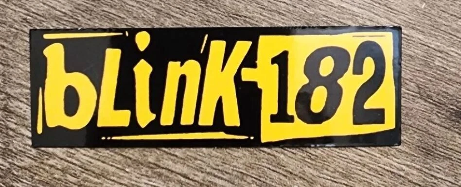 Blink 182, Vinyl 3" Die Cut Sticker - Image 1 of 1
