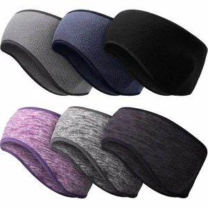 Ear Warmer Headband/Winter Fleece Ear Cover for Men Women/Cold Weather Ear Muffs - Picture 1 of 70