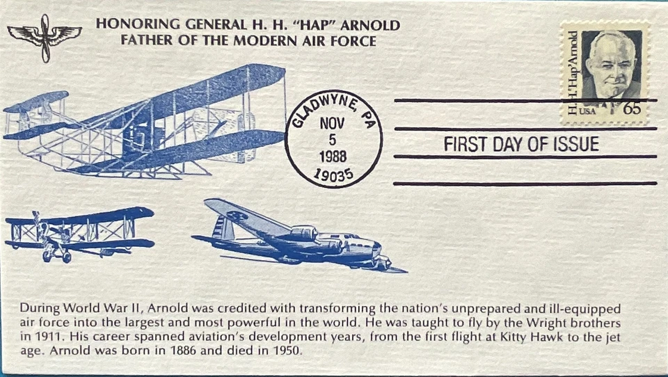 KMC Venture 2191 5 Star General of the US Air Force H. H. "Hap" Arnold  - Image 1 of 1