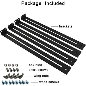 Mdf Drawer Repair Kit Drawers Sag Tool with Screws for Wood Particleboard Chest - Picture 1 of 9