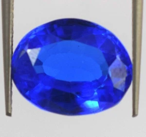 Natürlicher 5,65 ct London Blautopas ovaler Edelstein zertifiziert C4770 Stoßstange Angebot - Bild 1 von 9