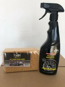 Auto Felgenreiniger CLEAN Car 500ml Sprühflasche & Schwamm  - Bild 1 von 3