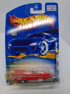 2001 HOT WHEEL FIRST EDITION #32/36 COLLECTOR #052 '57 ROADSTER RED New 28768 - Picture 1 of 10
