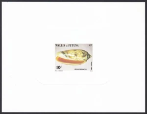 Wallis & Futuna Sc335 Seashell, Sea Snail, Oliva miniacea, Deluxe Proof - Picture 1 of 1
