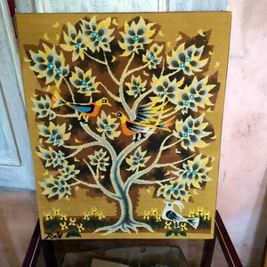REY Pierre Tapisserie Vintage " Printemps " Ateliers De La Lice numérotée - Imagen 1 de 4
