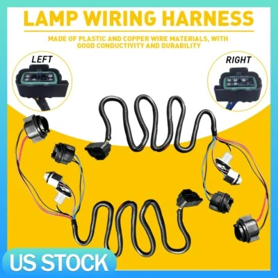 Arnés de cableado de luz trasera izquierda y derecha para Chevrolet Silverado 2500 HD 2003-2007 Foto 1 de 4