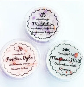 SET OF 3 CRYSTAL MELTS DELI POTS - Picture 1 of 3