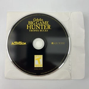 Cabela’s Big Game Trophy Bucks PC CD ROM Activision, 2007 ￼Disk Only - Picture 1 of 4