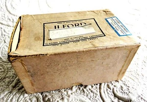 Ilford Fotopapierkasten, um 1948 - Bild 1 von 10