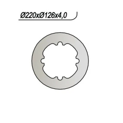 REAR BRAKE DISC NG 706 HUSQVARNA TE 570 2003 - Image 1 of 3