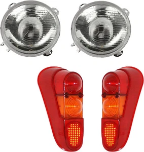 Head Lamp Rear Tail Light Lens Set Renault R4 L TL GTL Savane R4 F4 F6 R4 R3 - Foto 1 di 18