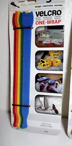 VELCRO 8" x 1/2" One-Wrap Colored Straps 5 Pack for Electronics - Picture 1 of 2