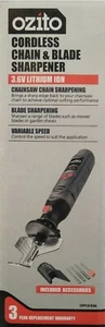 Ozito Cordless Li+ Electric Multi Function Chain Blade Sharpener Tool Chainsaw - Picture 1 of 1