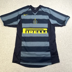 nike jersey mens S inter Milan 2004-2005 Vintage Third Football Shirt Soccer - Picture 1 of 10