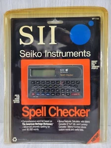 Vintage Seiko Instruments SII Spell Checker WP-1200 - Picture 1 of 4
