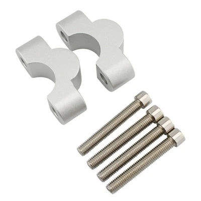 Handlebar Risers Handle Bar Lift Clamp Adapters For BMW S1000XR 2020 2011-2023 - Image 1 of 4