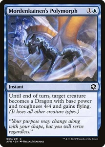 [MTG] Mordenkainen's Polymorph (065) (AFR) NM - Bild 1 von 1
