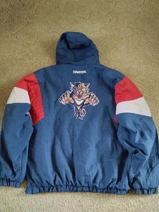 Chaqueta Pullover Vintage Florida Panthers Años 90 Starter 1/2 Talla XL NHL - Imagen 1 de 17