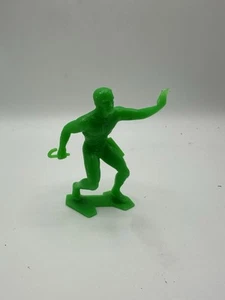 Vtg Louis Marx 1967 Marvel DAREDEVIL Figure 5 Plastic Green Man KO DAMAGE - Picture 1 of 6