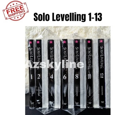 Solo Nivelación Manga Inglés Volumen 1-13 Juego Completo Nuevo Cómic Manhwa por Chugong Foto 1 de 4