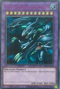 Yugioh! Blue-Eyes Ultimate Dragon (Purple) LDS2-EN018 Ultra Rare 1st Ed NM - Picture 1 of 1