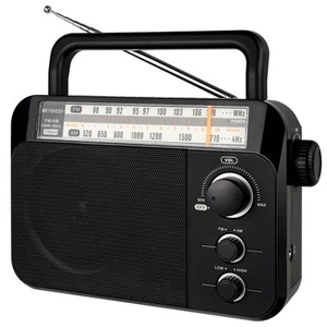 TR604 AM FM Radio,Portable Radio Plug in Wall,D Battery Operated,Large Dial,H... - Picture 1 of 9