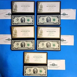 US Currency 2003 $2 FRN I Minneapolis Green Seal FR 1937 I CrisP Choice UNC - Picture 1 of 5